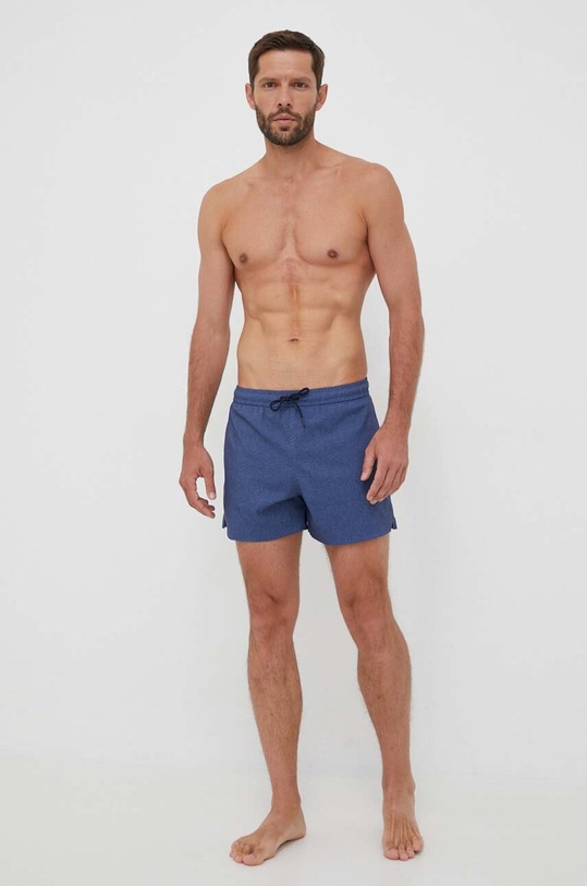 Abercrombie & Fitch szorty kąpielowe granatowy KI133.3096.202