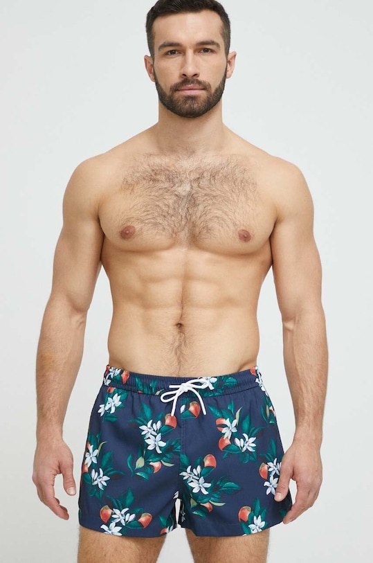 Abercrombie & Fitch szorty kąpielowe niebieski KI133.3312.222