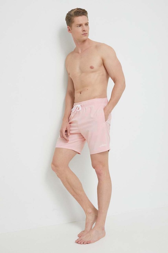 Plavkové šortky Hollister Co. KI333.3124.600 ružová SS23