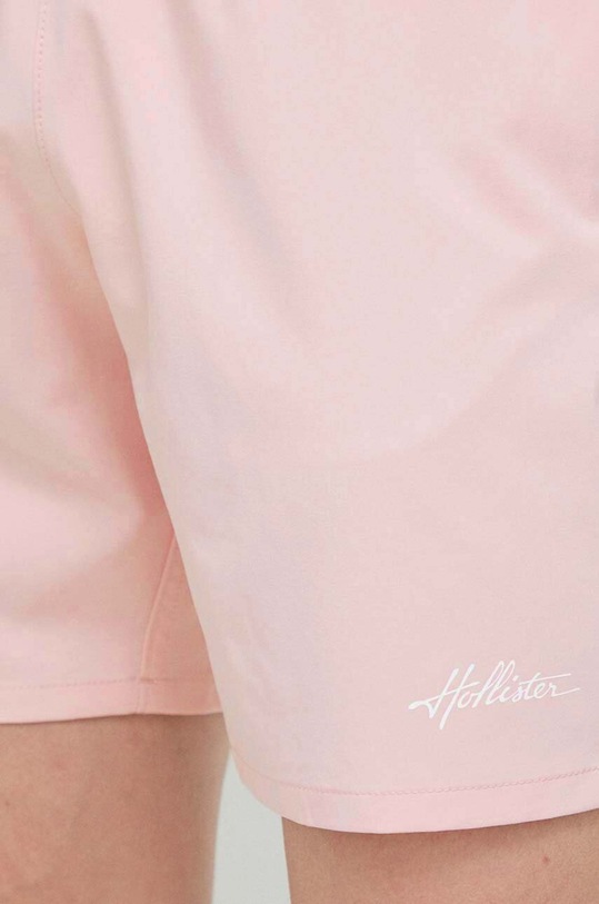 Plavkové šortky Hollister Co. ružová KI333.3124.600