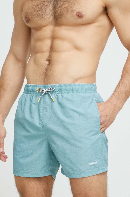 Pepe Jeans szorty kąpielowe Fletcher Planet friendly niebieski PMB10360.526