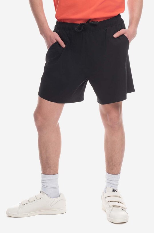 Plavkové šortky Lacoste MH2731.031 černá