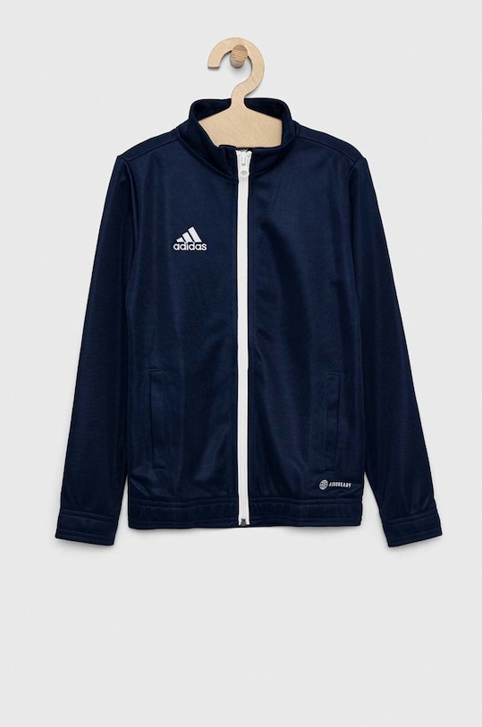 Dětská mikina adidas Performance ENT22 TK JKTY bez kapuce námořnická modř H57530