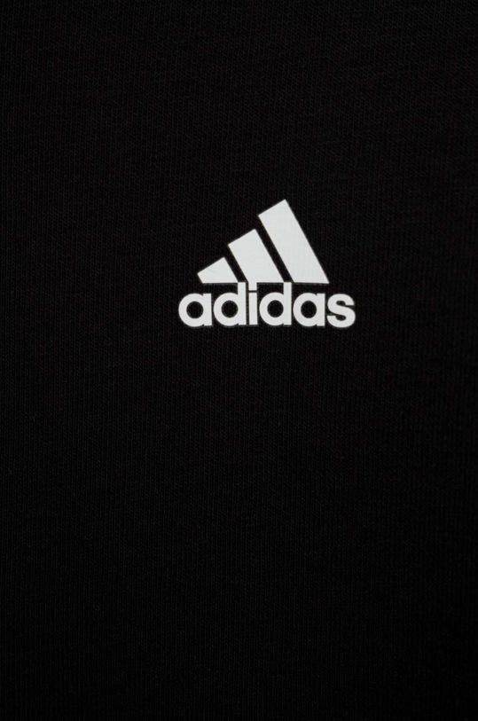 Dječja dukserica adidas U 3S FL FZ crna HR6331
