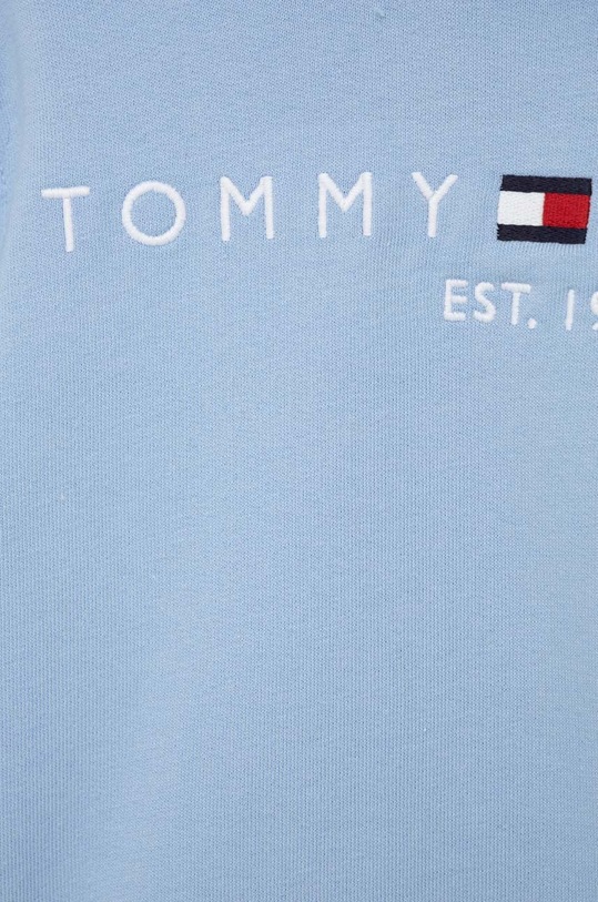 Chlapec Detská bavlnená mikina Tommy Hilfiger KS0KS00205.PPYX modrá