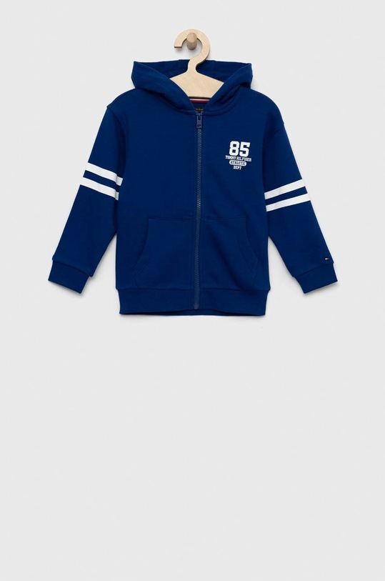Tommy Hilfiger bluza dziecięca z kapturem granatowy KB0KB07962.PPYX