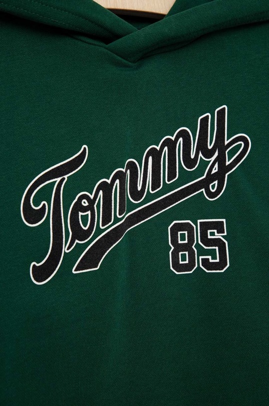 CHLAPEC Dětská mikina Tommy Hilfiger KB0KB07952.PPYX zelená