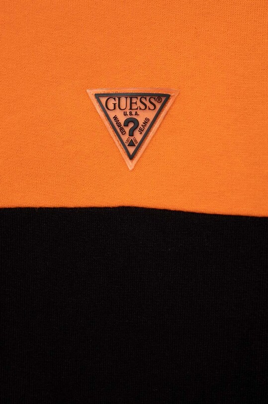Guess bluza dziecięca pomarańczowy L3RQ04.KA6R3.PPYX