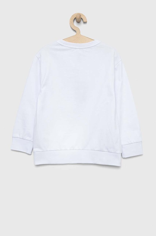 EA7 Emporio Armani bluza bawełniana dziecięca 3RBM64.BJ05Z biały SS23