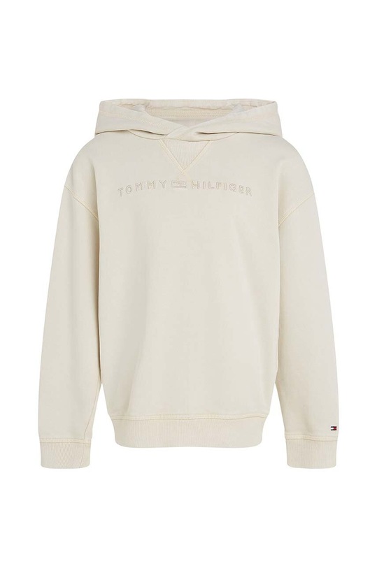 Tommy Hilfiger bluza bawełniana dziecięca KB0KB08189.PPYX beżowy SS23