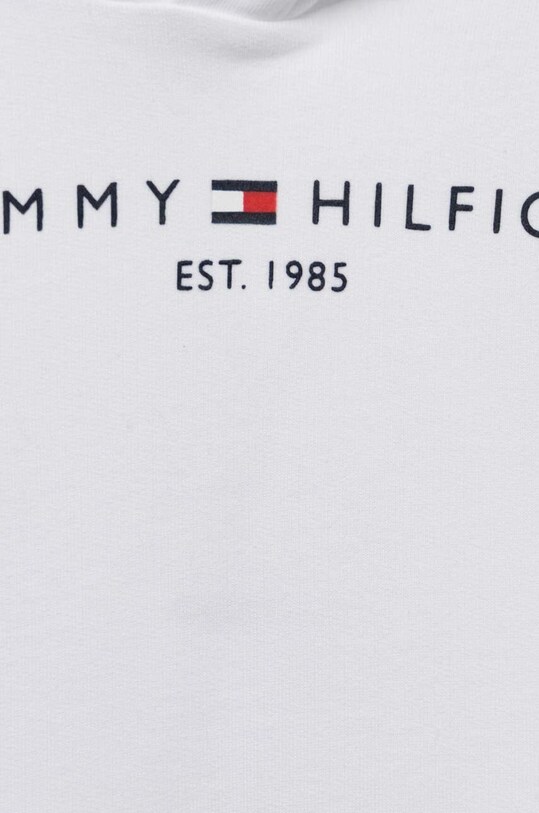 Fiú Tommy Hilfiger gyerek melegítőfelső pamutból KS0KS00399.PPYX fehér