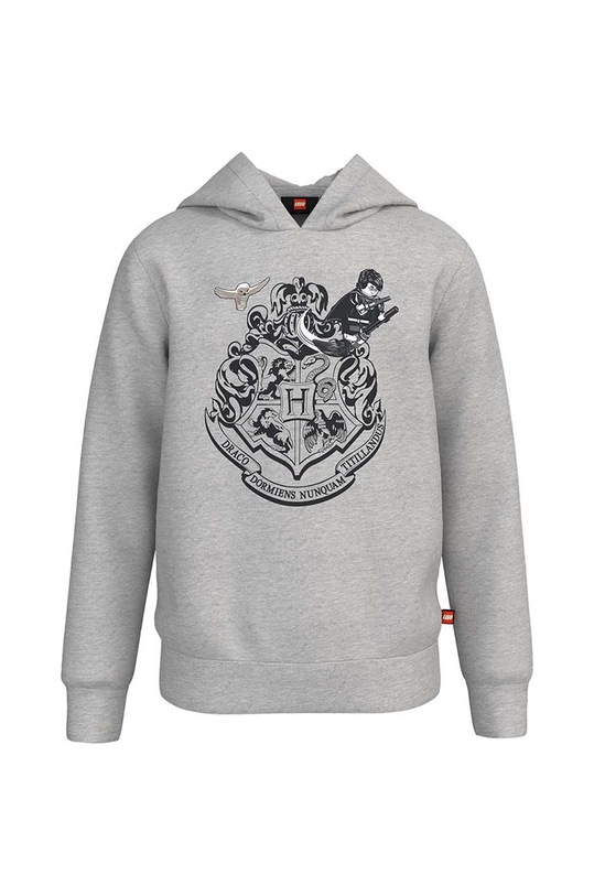 Detská bavlnená mikina Lego bavlna sivá 12010782.B