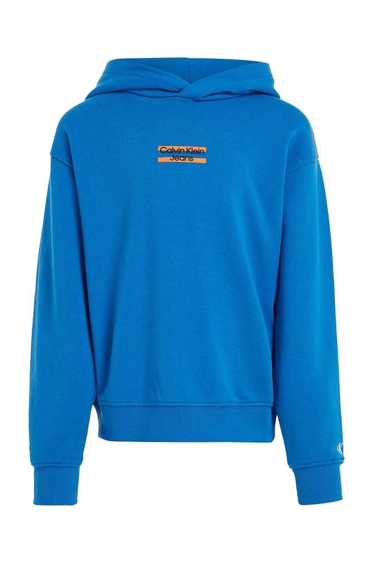 Calvin Klein Jeans bluza bawełniana dziecięca IB0IB01628.PPYX niebieski SS23