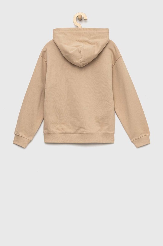 Chłopiec Calvin Klein Jeans bluza bawełniana dziecięca IB0IB01628.PPYX brązowy