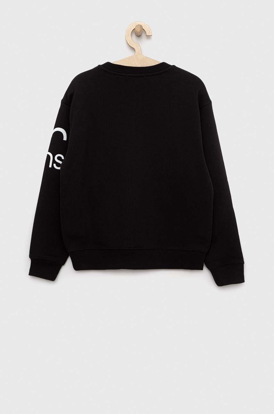 Calvin Klein Jeans bluza bawełniana dziecięca IB0IB01629.PPYX czarny SS23