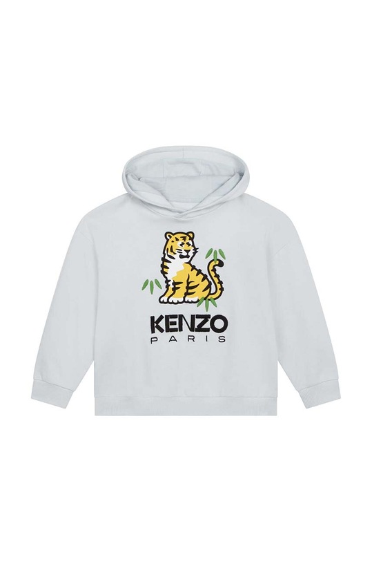 Kenzo Kids bluza bawełniana dziecięca nadruk niebieski K25767