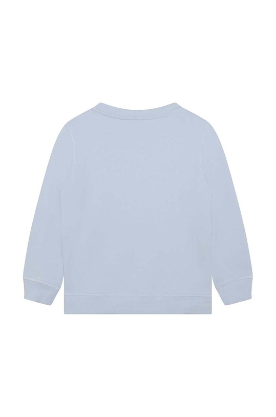 Kenzo Kids felpa in cotone bambino/a K25801 blu SS23