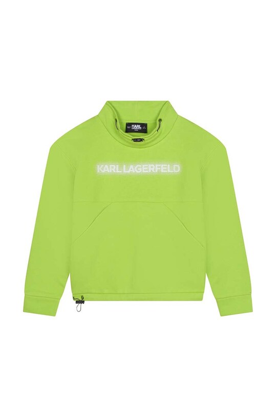 Дитяча кофта Karl Lagerfeld Z25404.116.152 зелений SS23