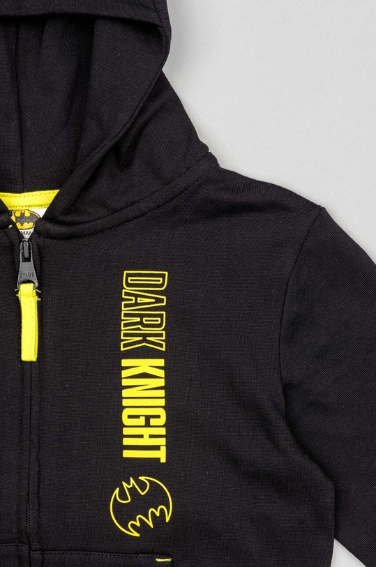Chłopiec zippy bluza bawełniana dziecięca ZKBAP0201.23006 czarny