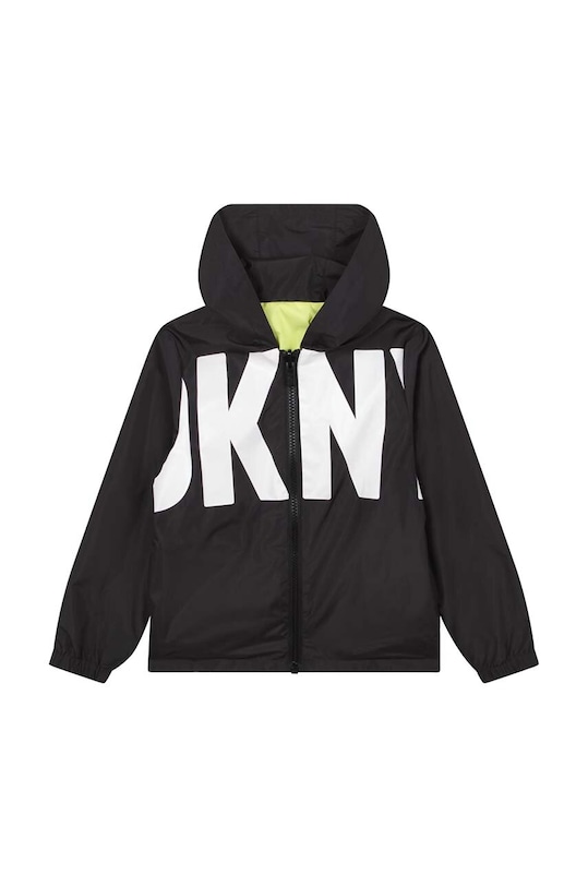 Dkny kurtka dwustronna dziecięca pozostałe czarny D26365.128.149