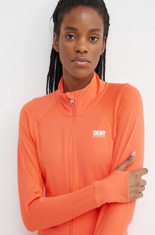 Dkny felső elasztánnal narancssárga DP2J9232