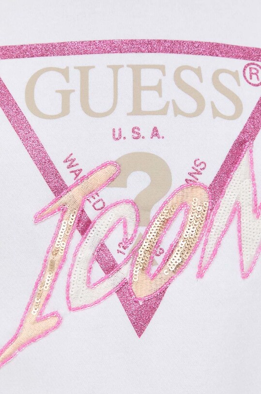 Mikina Guess W3RQ03.KB683 bílá