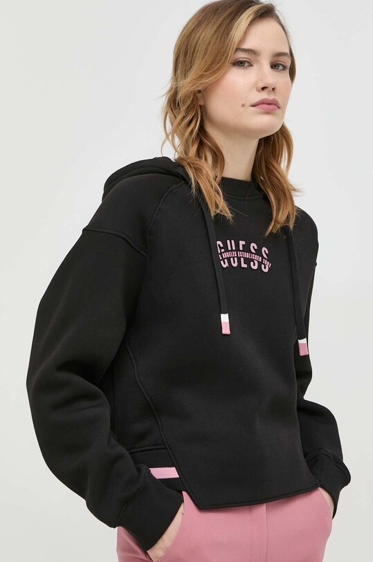 Guess bluza W3RQ07.K9Z21 negru SS23