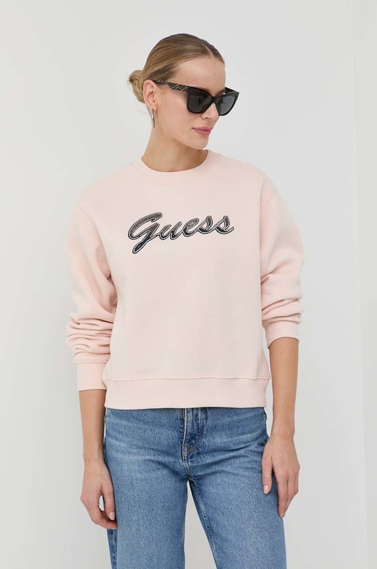 Μπλούζα Guess W3RQ10.K9Z21 ροζ SS23