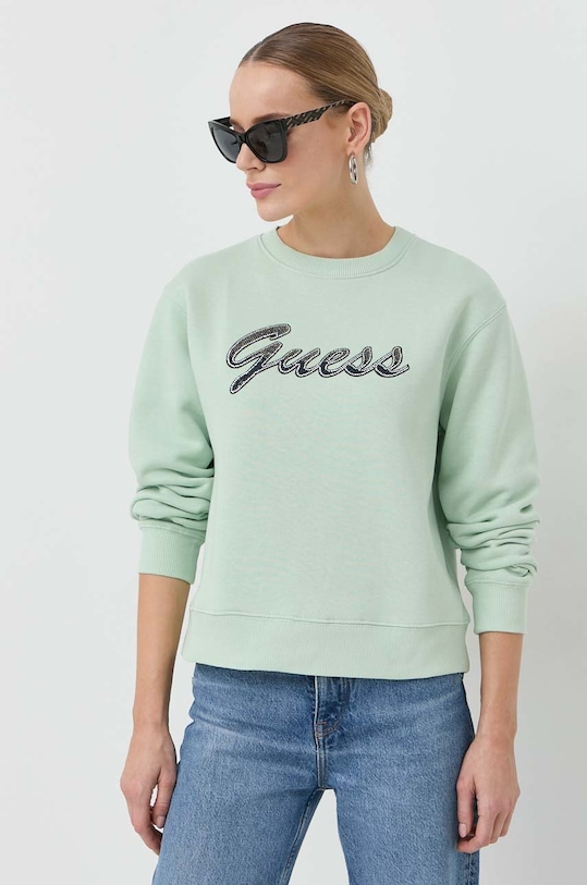 Μπλούζα Guess W3RQ10.K9Z21 πράσινο SS23