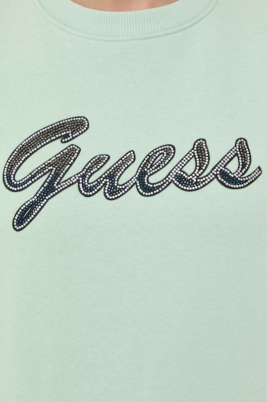 Μπλούζα Guess W3RQ10.K9Z21 πράσινο