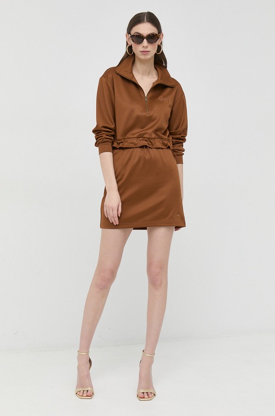 Guess bluza W3RQ12.KB7K2 brązowy SS23