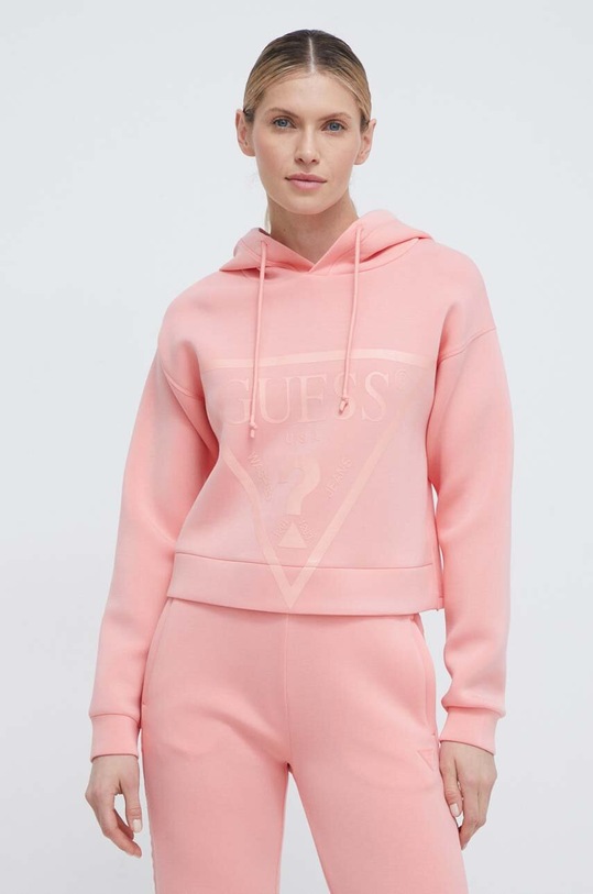 Mikina Guess NEW ALISA růžová V2YQ08.K7UW2