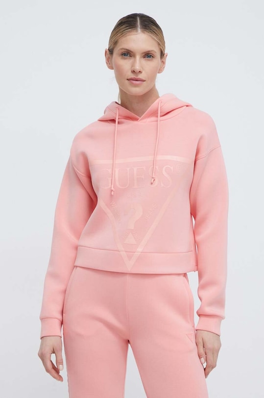 Mikina Guess NEW ALISA oranžová V2YQ08.K7UW2