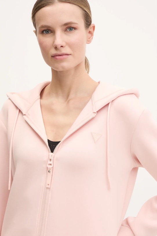 Mikina Guess ALLIE růžová V3RQ11.K7UW2