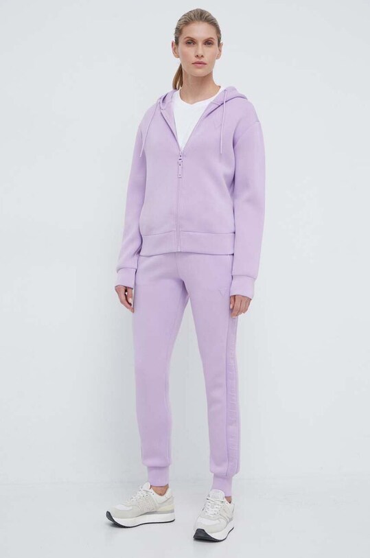 Guess bluza ALLIE V3RQ11.K7UW2 fioletowy SS25