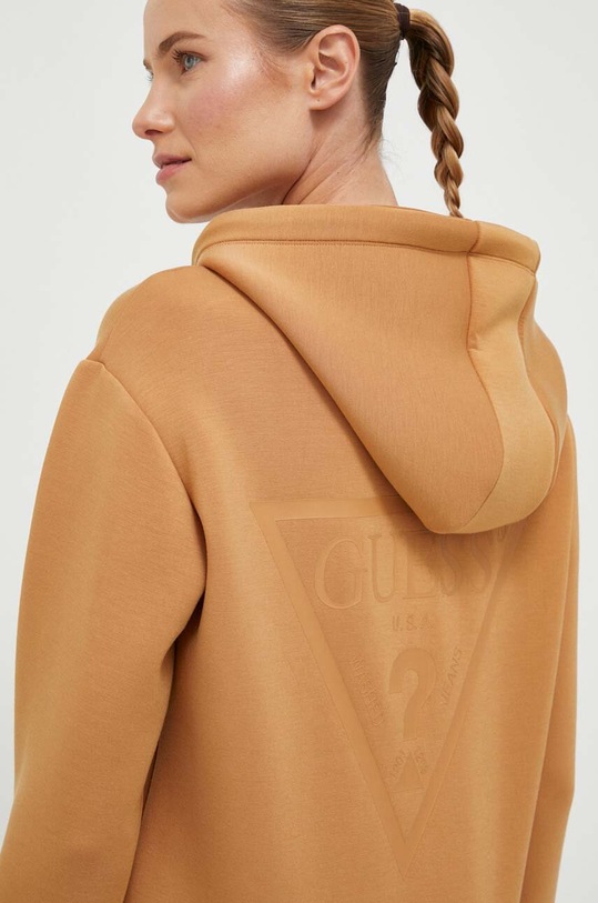 Guess bluza ALLIE brązowy V3RQ11.K7UW2