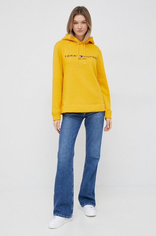 Кофта Tommy Hilfiger WW0WW26410.PPYX жовтий SS23