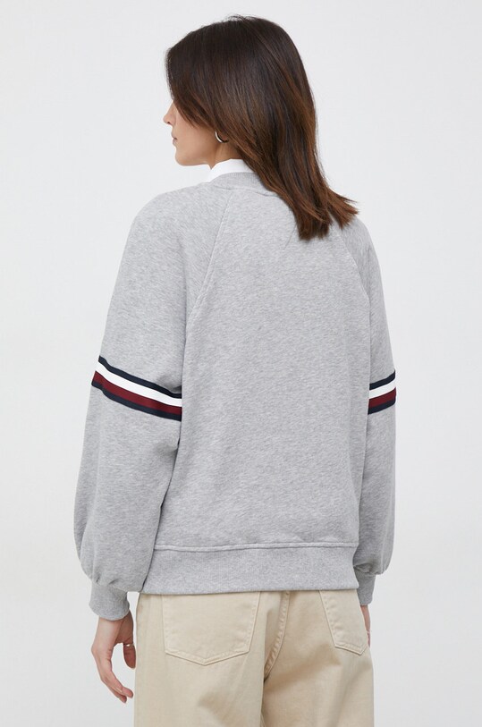 Îmbrăcăminte Tommy Hilfiger hanorac de bumbac WW0WW37169.PPYX gri