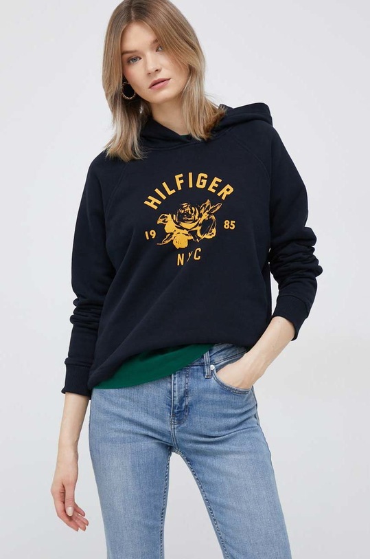 Tommy Hilfiger felső nyomtatásos sötétkék S10S101569.PPYX