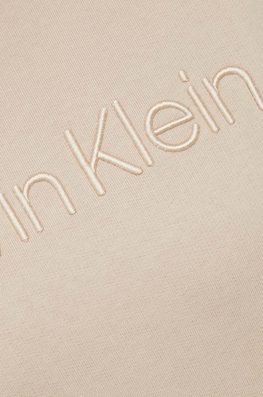 Pamučna dukserica Calvin Klein K20K205328.PPYX bež