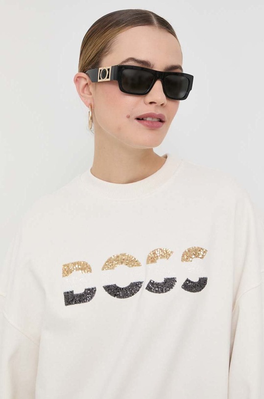 BOSS bluza beżowy 50485251