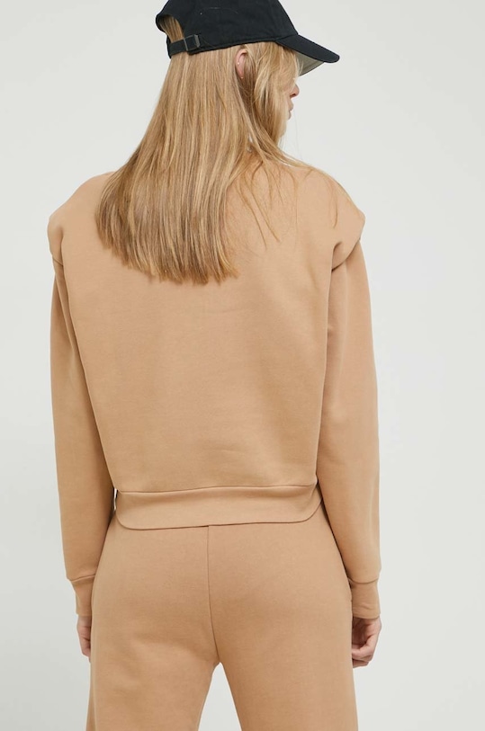 Oblečení Bavlněná mikina HUGO 50483531 hnědá