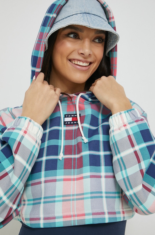 Bluza Tommy Jeans Drugo modra DW0DW14866.PPYX