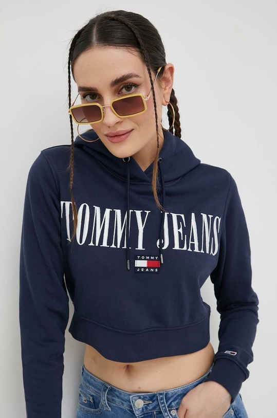 Tommy Jeans bluza bleumarin DW0DW14927.PPYX
