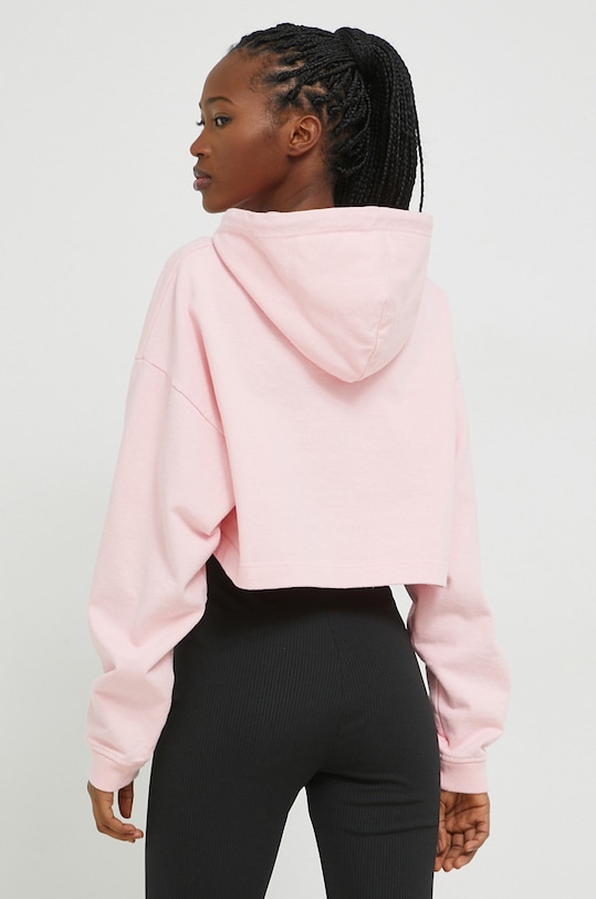 Îmbrăcăminte Tommy Jeans hanorac de bumbac DW0DW14872.PPYX roz