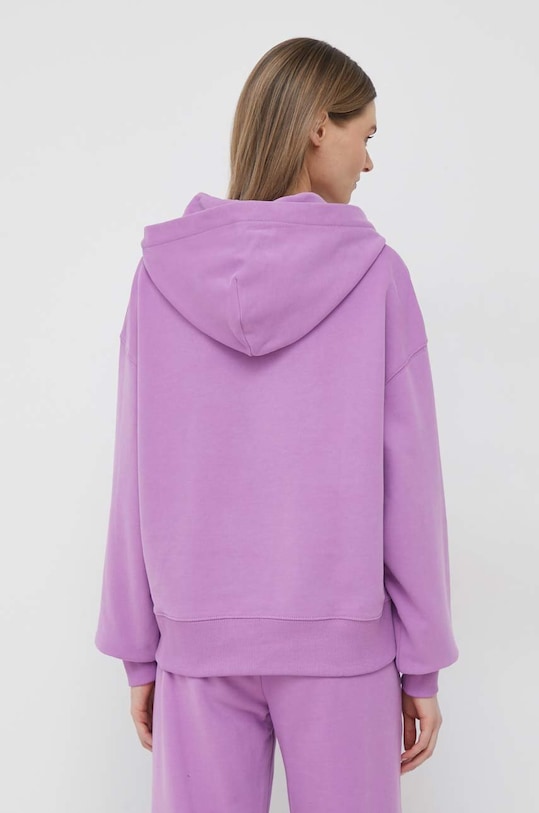 Ρούχα Βαμβακερή μπλούζα Calvin Klein Jeans J20J220434.PPYX μωβ