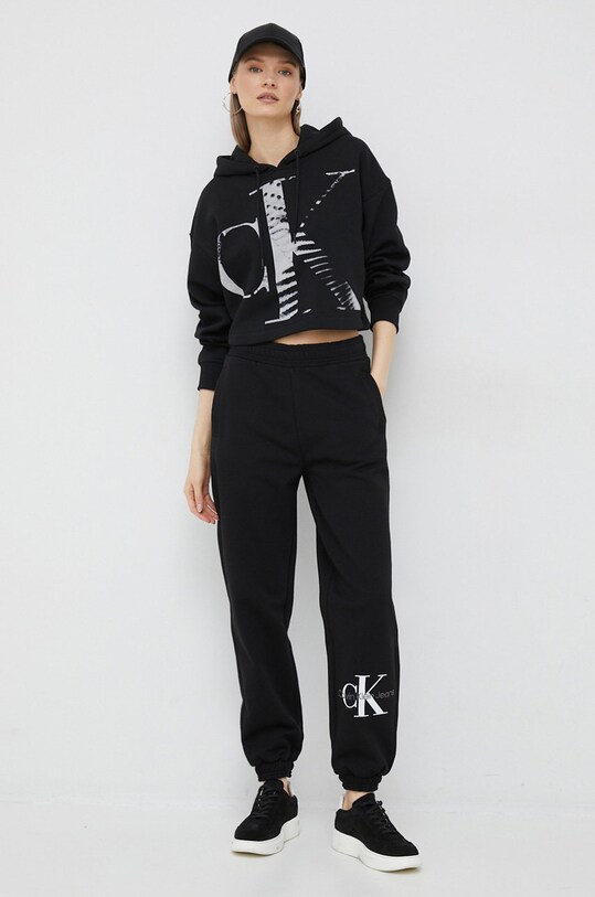 Calvin Klein Jeans bluza J20J220310.PPYX czarny SS23