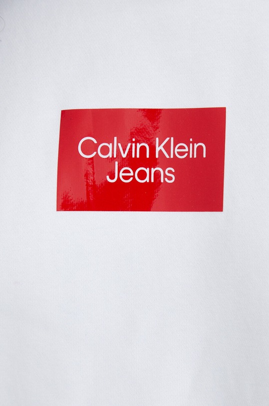 Calvin Klein Jeans bluza J20J220561.PPYX alb