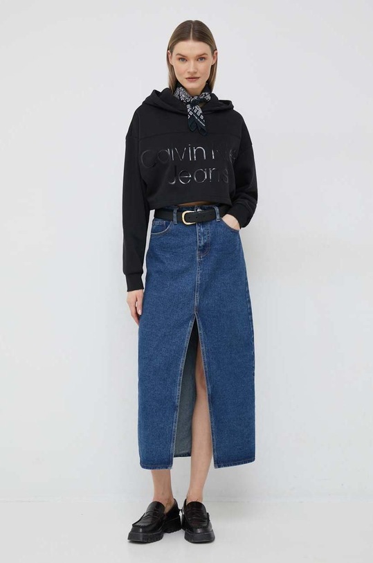 Calvin Klein Jeans bluza J20J220560.PPYX czarny SS23