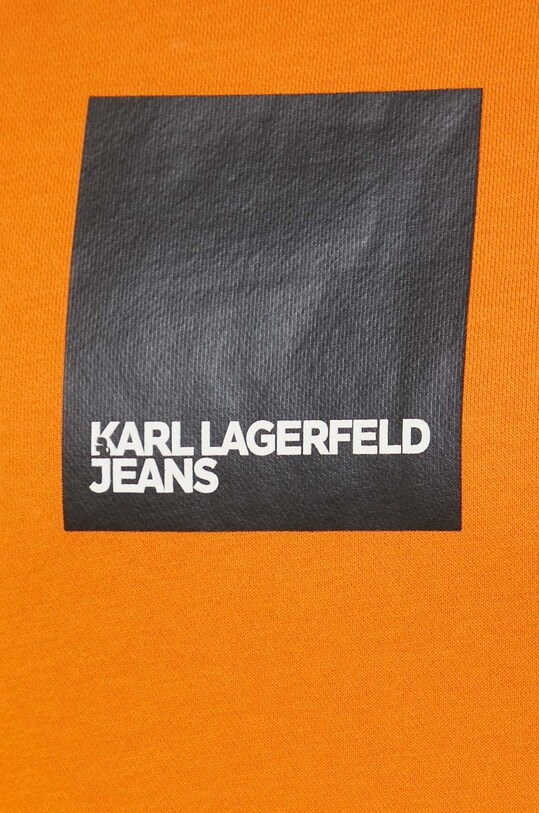 Karl Lagerfeld Jeans bluza 231J1803 portocaliu